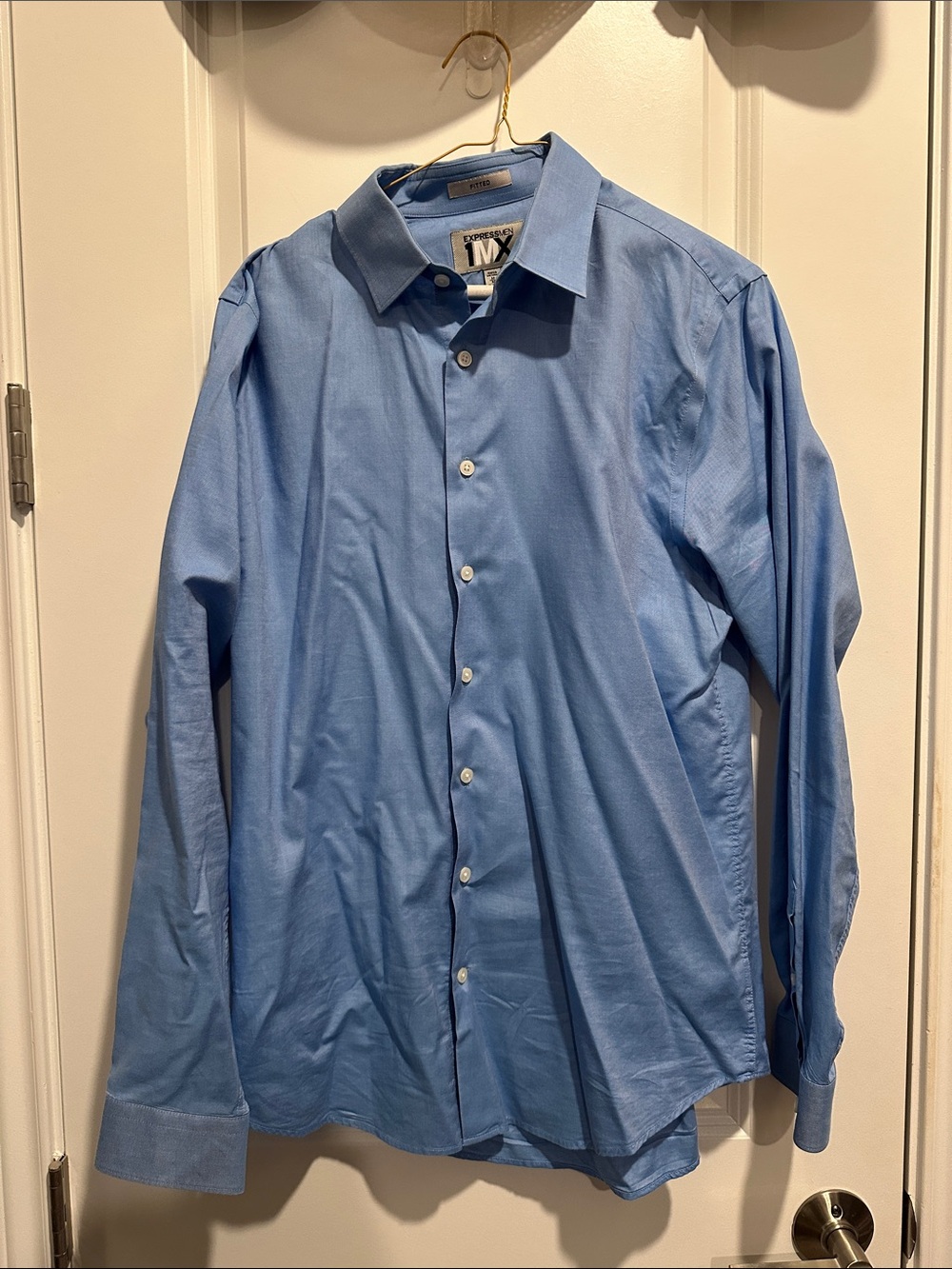 Express Light Blue Men’s Dress Shirt